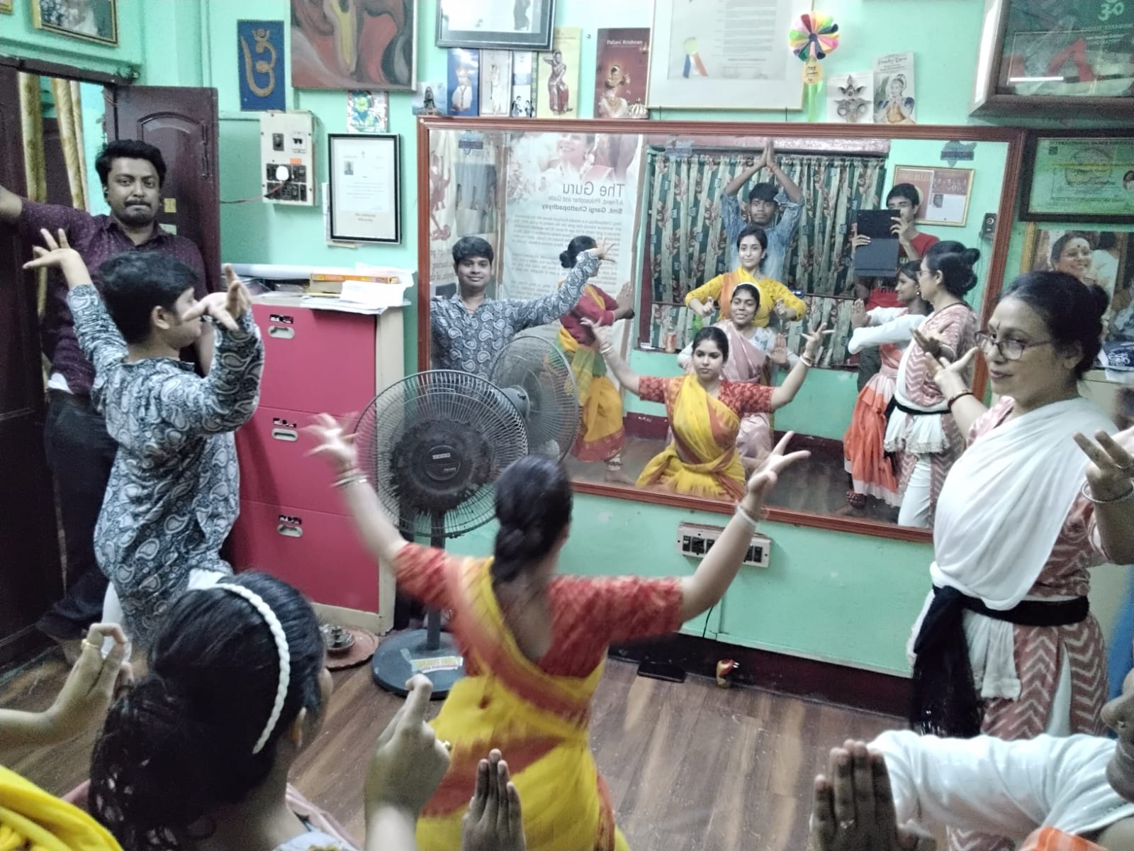 Mahishasur Mardini 2023 Rehearsal